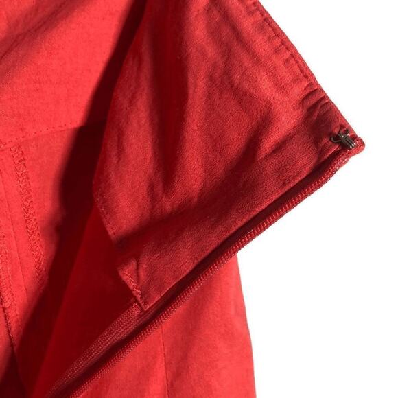 Theory Red Mini Dress - Picture 9 of 16